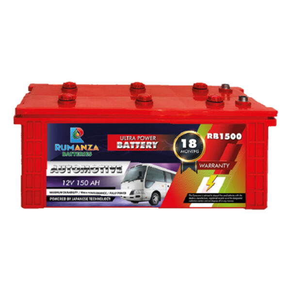 RB 1500 12V 150AH batteries